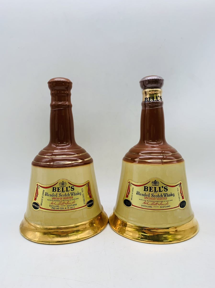 1円〜【未開栓】BELLS BELL''S ベルズ スコッチウイスキー 2本セット
