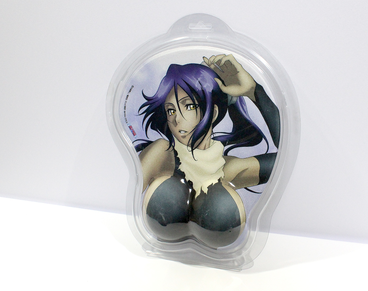 BLEACH ブリーチ 立体マウスパッド 3D 四楓院夜一 ジャンプ 当時もの 