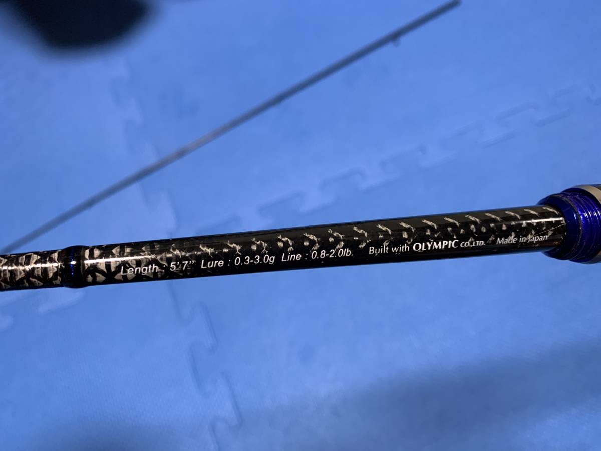 クリアブルー　クリスター57+ 美品　ティクト　ゼスタ　サーティーフォー　ラグゼ　クリアブルーロッド　アジング　