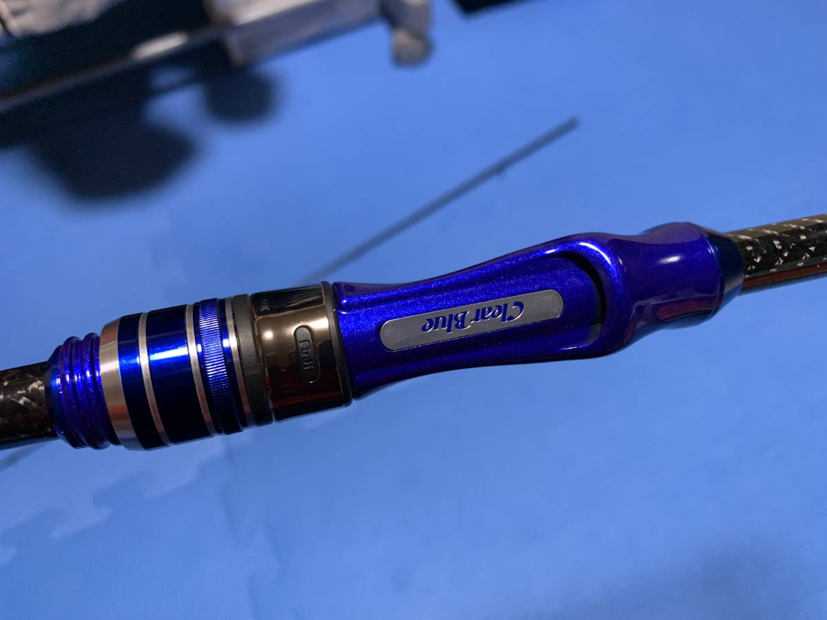 クリアブルー　クリスター57+ 美品　ティクト　ゼスタ　サーティーフォー　ラグゼ　クリアブルーロッド　アジング　