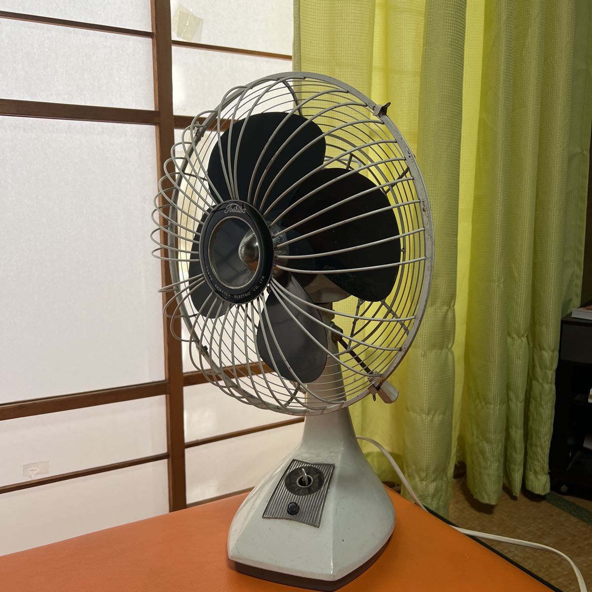 昭和レトロ 三菱 MITSUBISHI 扇風機 アンティーク 電化製品 三菱電機