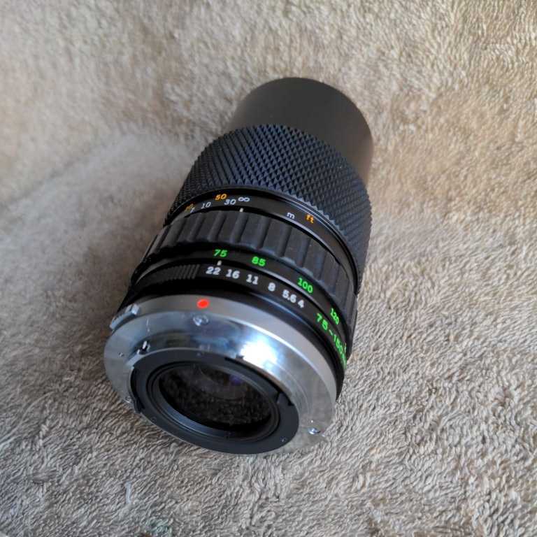 Olympus OM-System Zuiko Auto-Zoom 75-150mm F4 con Borsa
