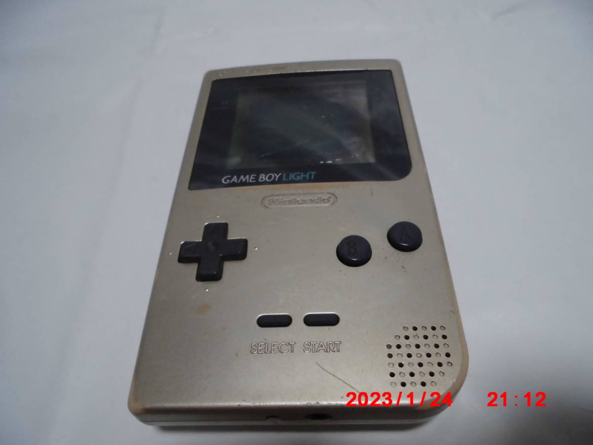中古 ゲームボーイライト ゴールド GAMEBOY LIGHT L10354410 送料520円