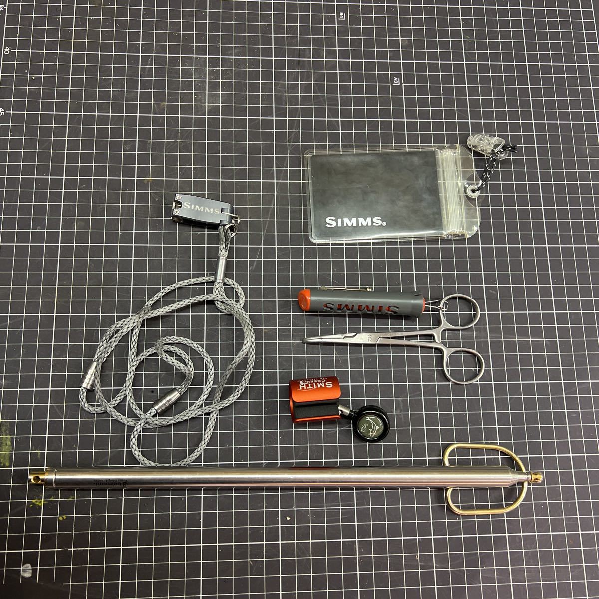 渓流釣り　小物　まとめて　シムス　ラインカット