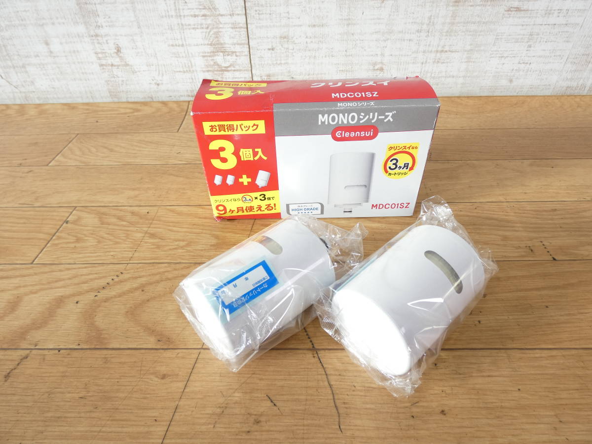 人気セール，安い 品２個 三菱ケミカル クリンスイ 浄水器 カートリッジ 交換用 MONOシリーズ MDC01SZ ２個 ＠５２０円発送(交換用カートリッジ)｜売買されたオークション情報、yahooの商品情報をアーカイブ公開 交換用カートリッジ