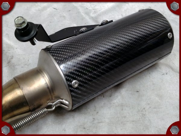 ○中古品○21-22 CB125R (JC91)用 Mivv MK3 カーボン フルエキゾースト
