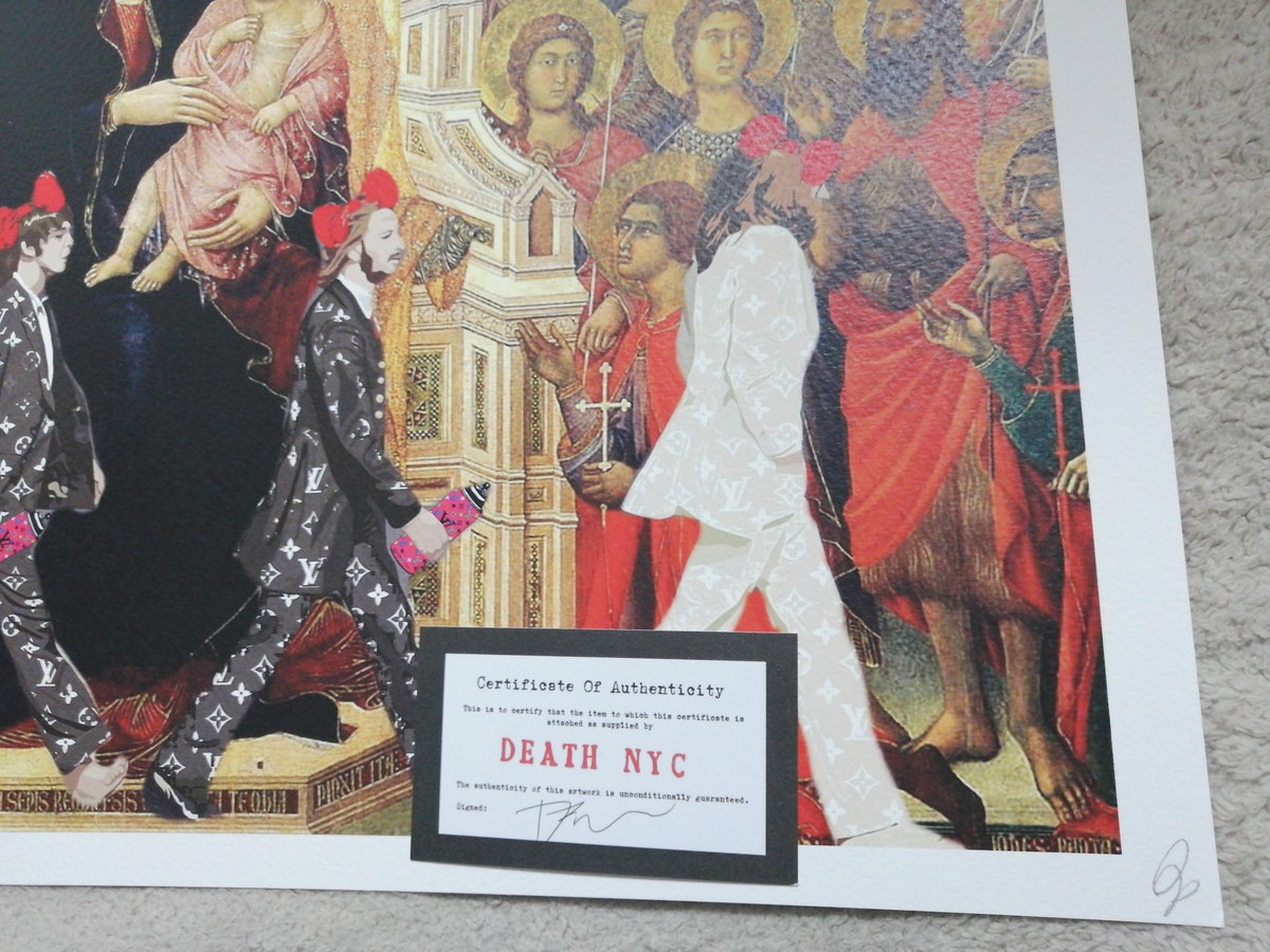 世界限定100枚】 DEATH NYC アートポスター 現代アート ポップアート