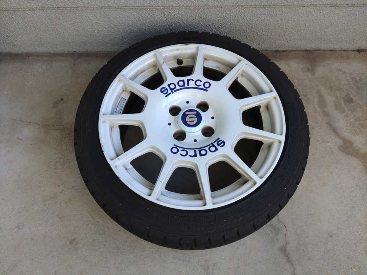 アバルト595用スタッドレスタイヤ4本セット 16インチ スパルコ