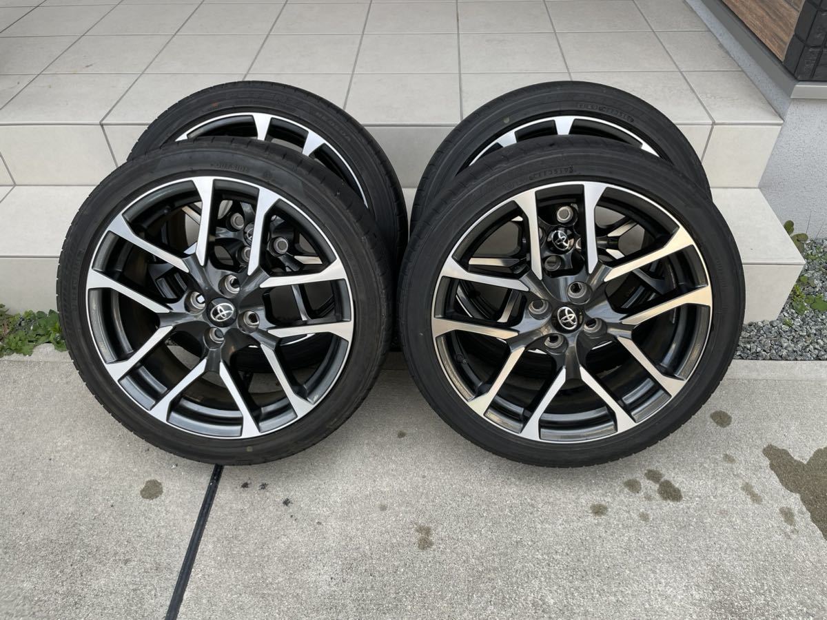 トヨタ アクア純正ホイール GRスポーツ17インチパッケージ 195/45R17 4