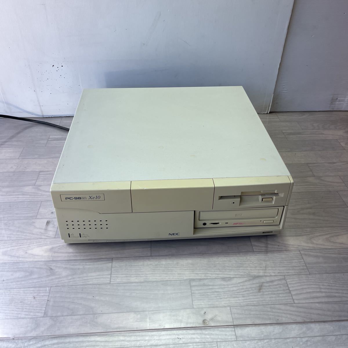 NEC ジャンク PC-9821Xe10⁄C4 (Win98SE)CD-RW 新春運試し！ Xa200 NEC