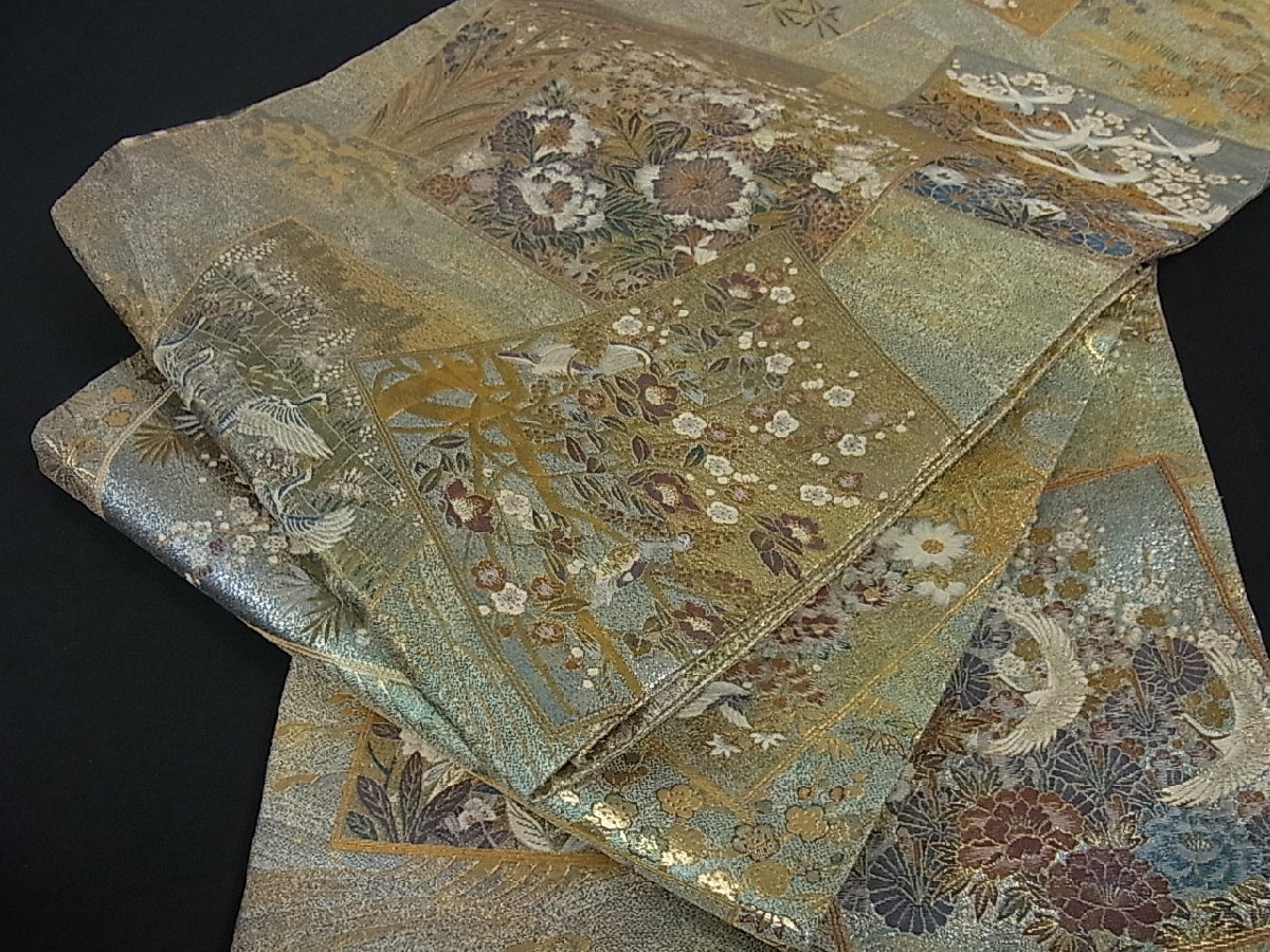 西陣あさぎ ヤフオク！ベストストア受賞店□花美人着物□極上 ふくい 