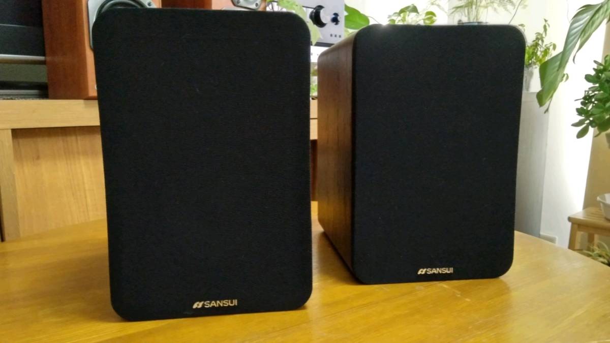 SMC-300BT SANSUI - スピーカー ペア メルカリ 美品 SUNSUI SMC 価格