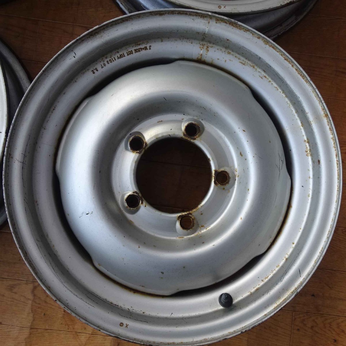 4本SET 会社宛 送料無料 16×4.5J スズキ ジムニー 純正スチール