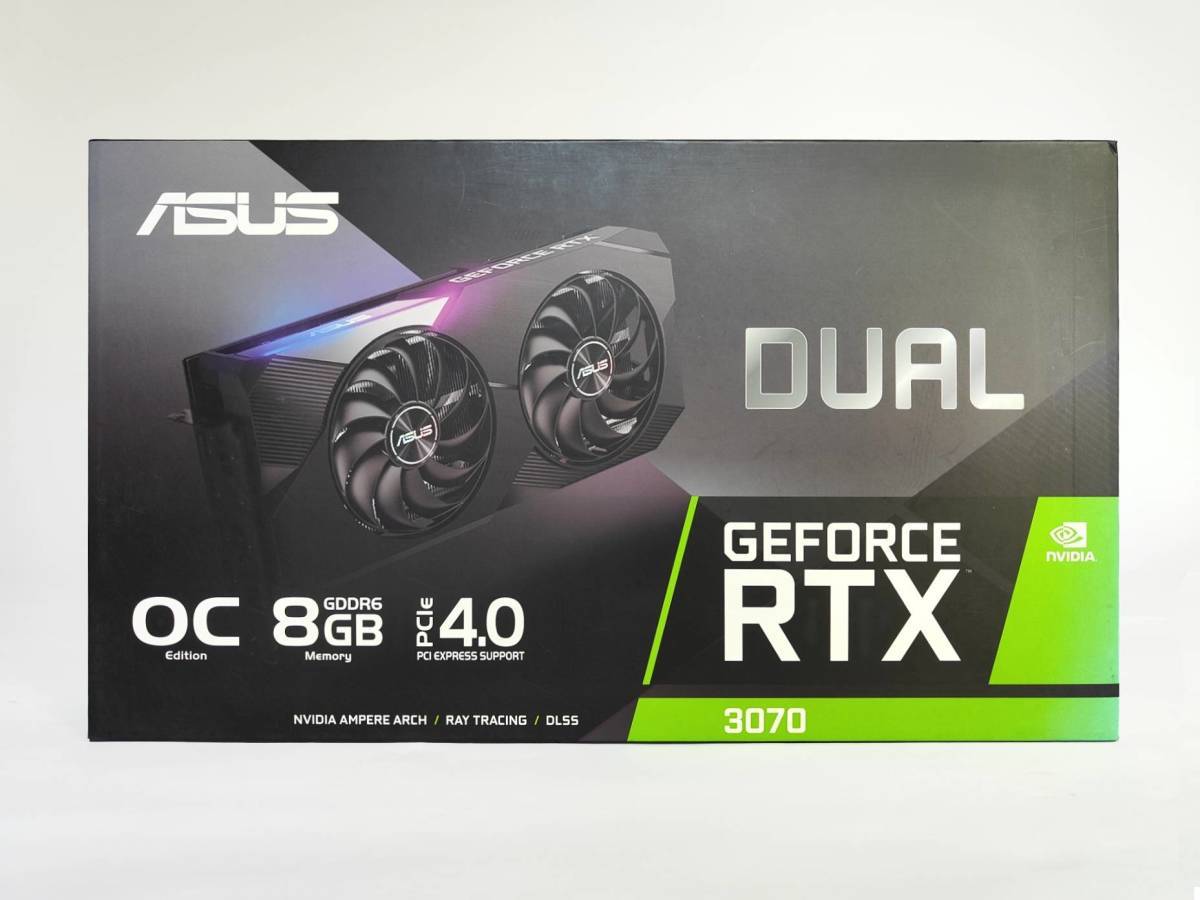 即決】ASUS Dual GeForce RTX 3070 DUAL-RTX3070-O8G ASUS