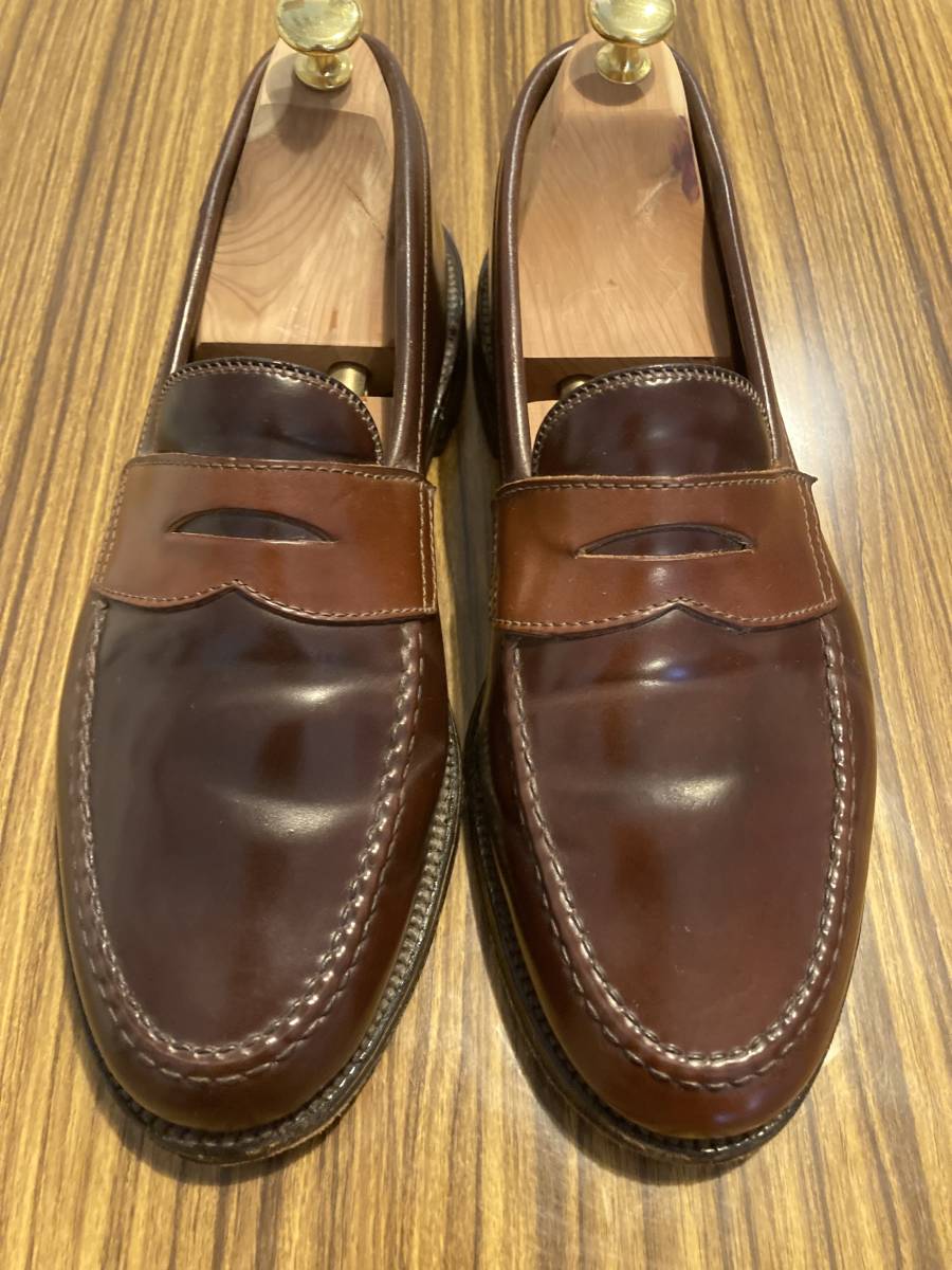 SPECIAL ALDEN オールデン コードバン ローファー コンビ ウィスキー  