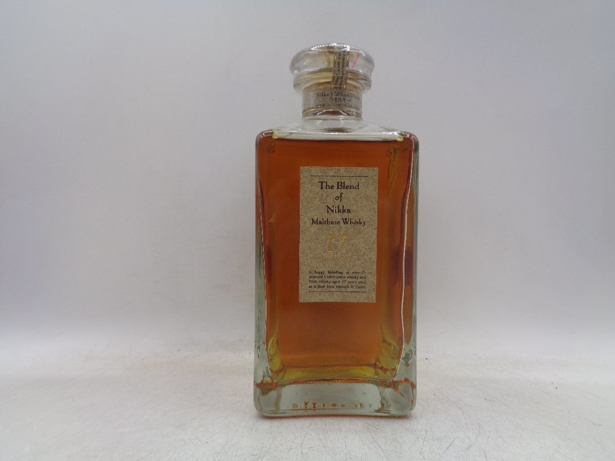 THE BLEND OF NIKKA 17年 ブレンド オブ ニッカ モルトベース 660ml 45