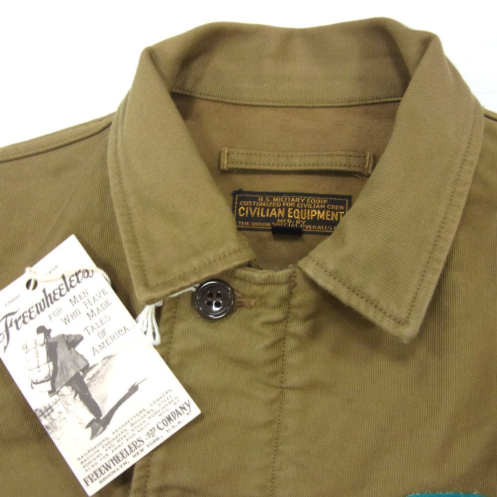 新品 21ss○フリーホイーラーズ 1940-1950s デッキワーカージャケット 