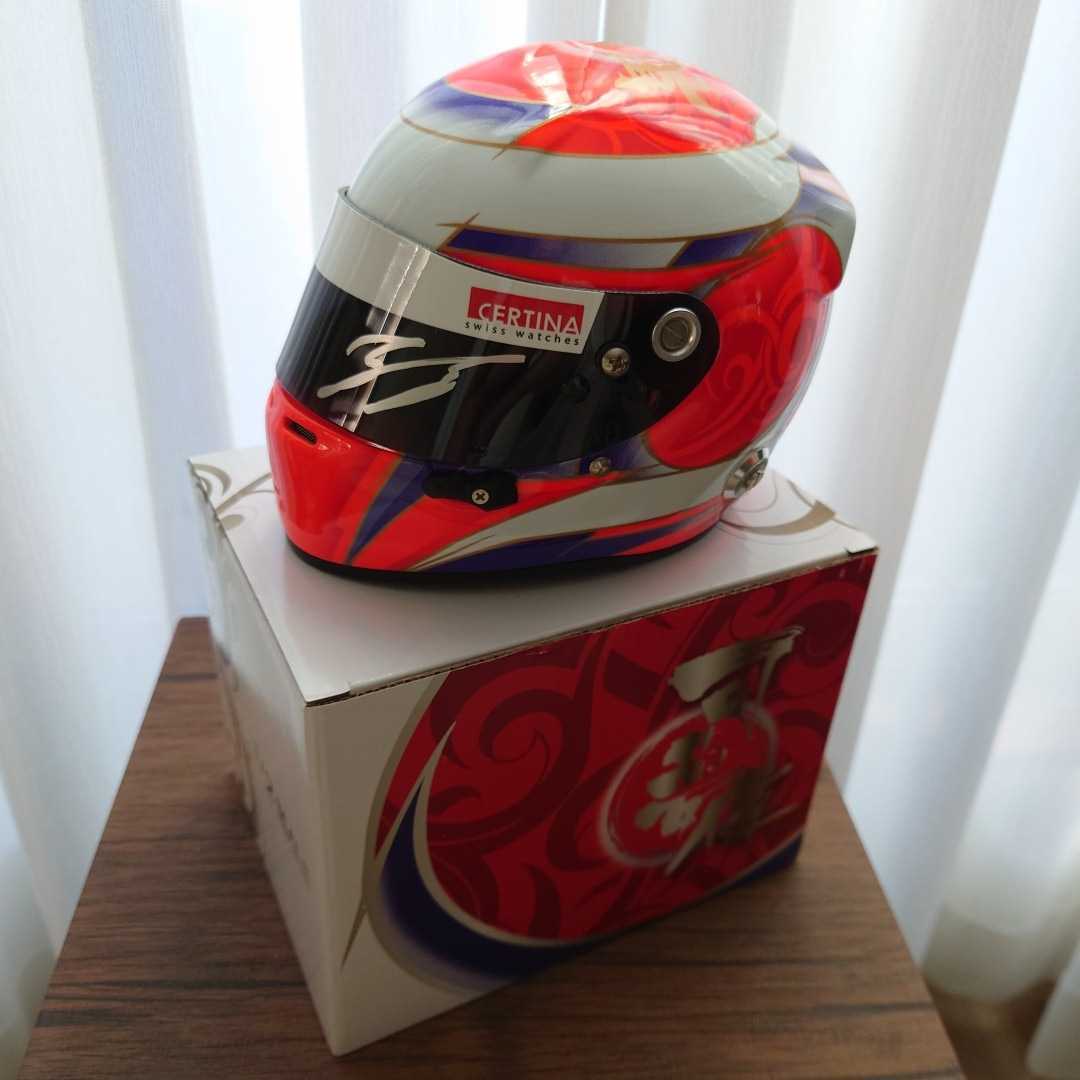 小林可夢偉 1/2 ヘルメット 2010年 直筆サイン入り(F1)｜売買された