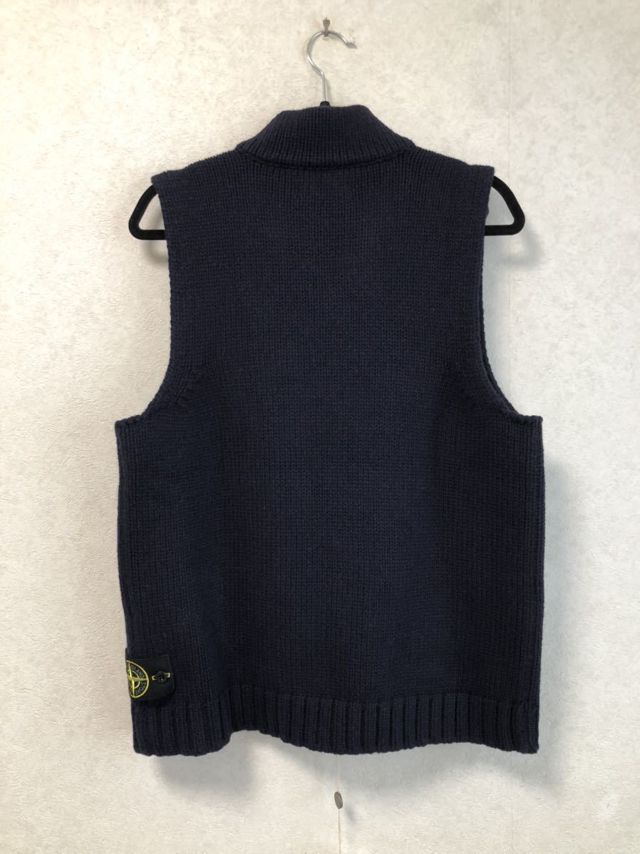 □新品□送料無料□ストーンアイランドSTONE ISLANDニットジップベスト 
