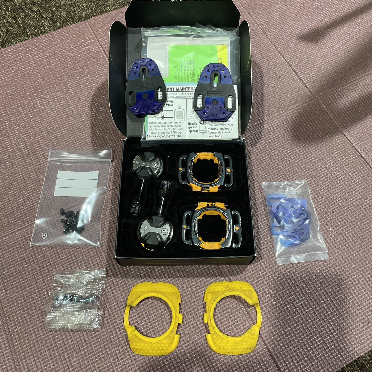 スピードプレイ ゼロ クロモリ ウォーカブルクリートセット ブラック (0905-02-61200)