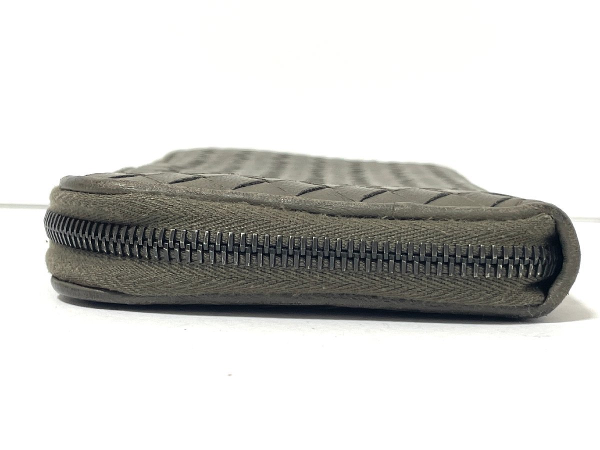 良品】BOTTEGA VENETA ボッテガヴェネタ イントレチャート ラウンド