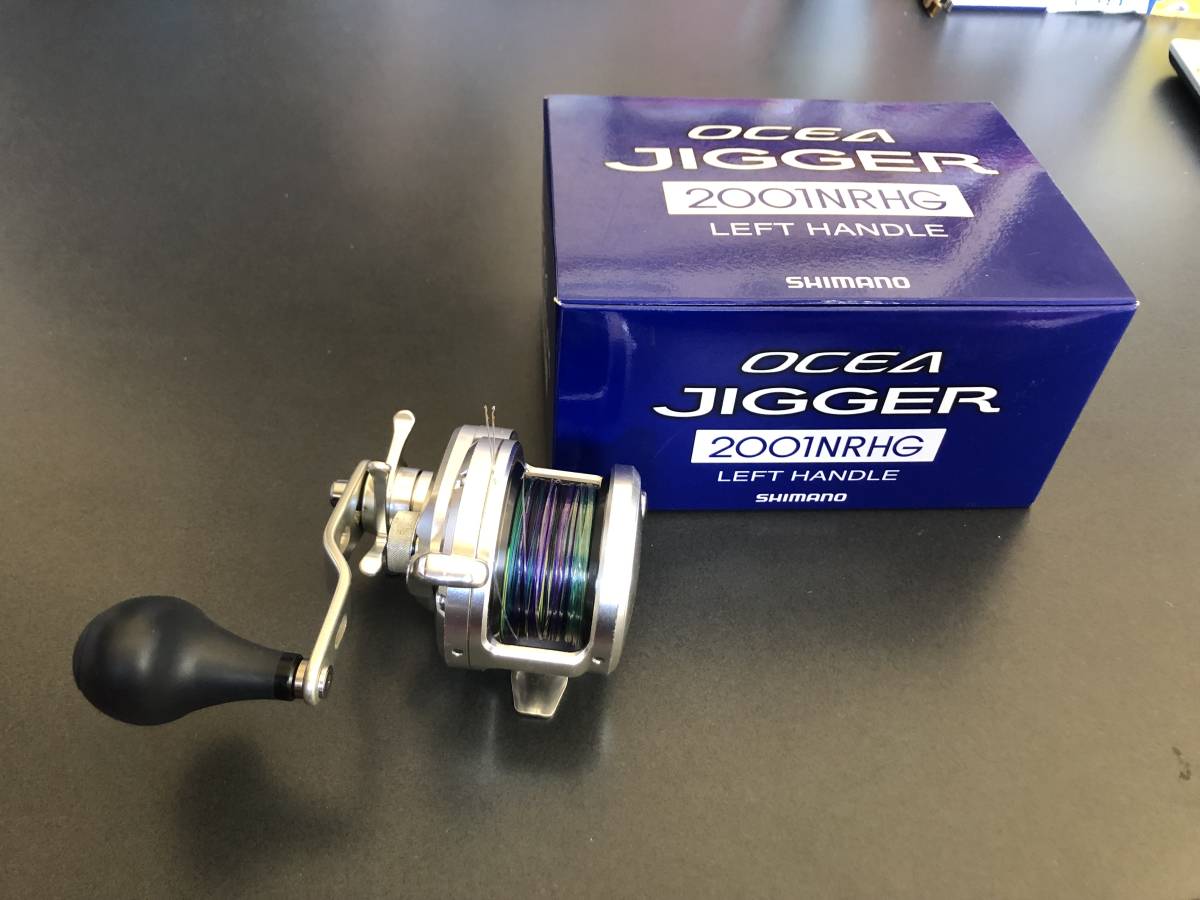 中古品 シマノ オシアジガー 2001NRHG 左 シマノ オシアジガー F