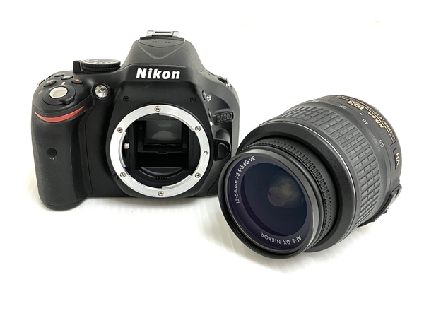 D5200 18-55 VR レンズキット ニコン Nikon ブラック - kit 初心者向け