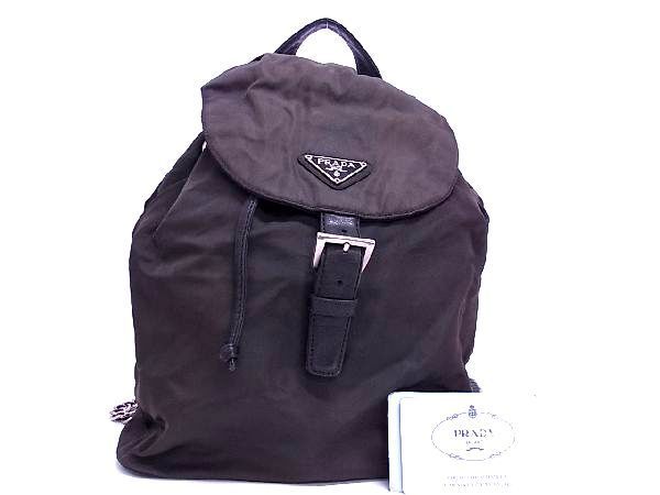 z102/3 PRADA プラダ ナイロン ポーチ 黒