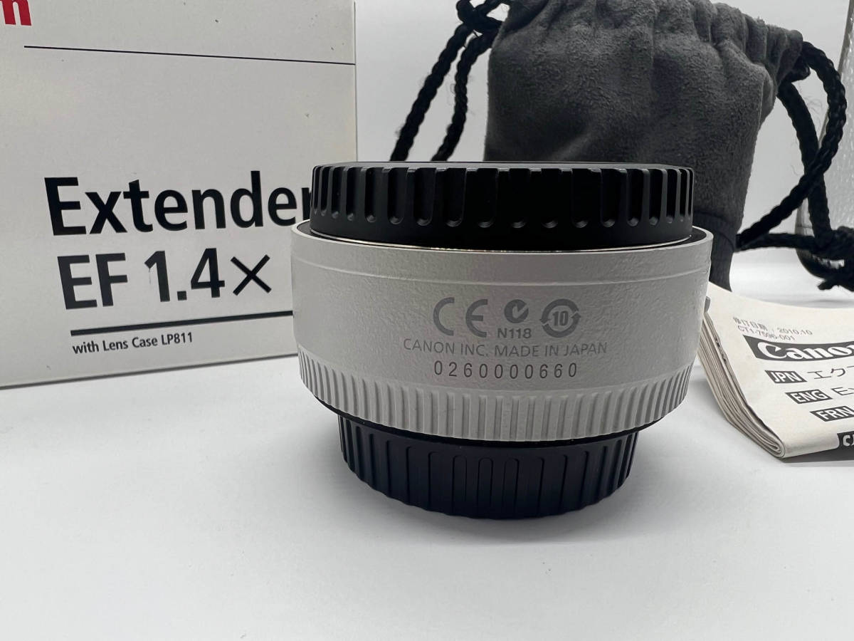 キヤノンエクステンダー EF 1.4x Ⅲ型 値下げ中 美品 Canon キヤノン 