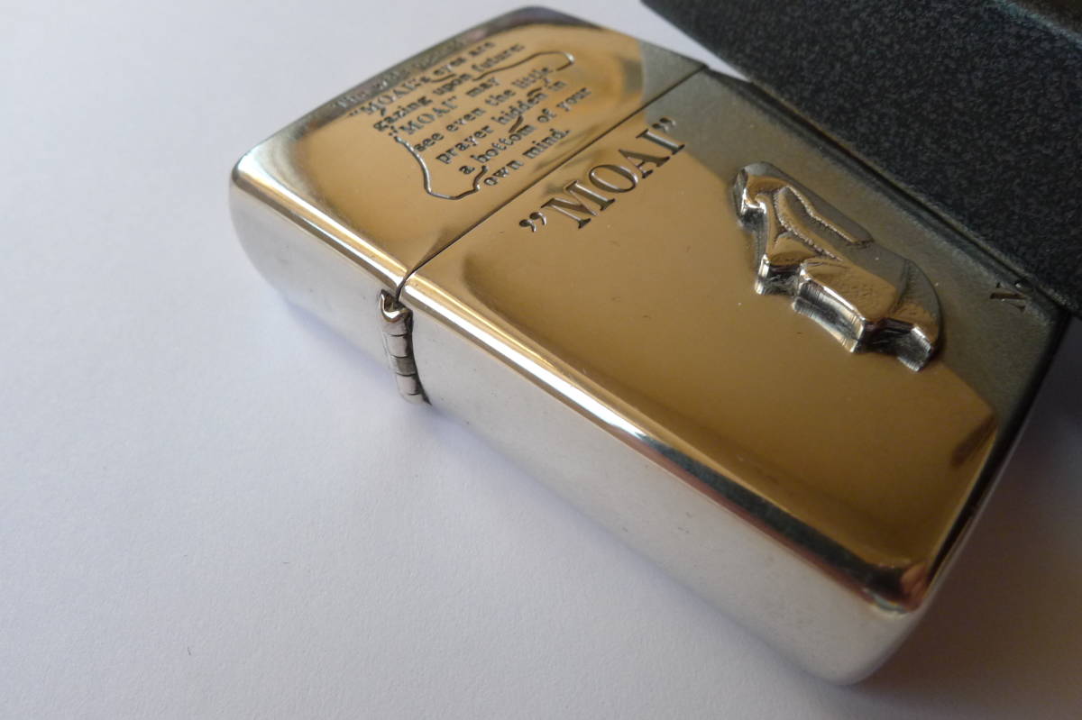 Yahoo!オークション - 「モアイ」Zippo (ライター) の落札相場 「zippo 