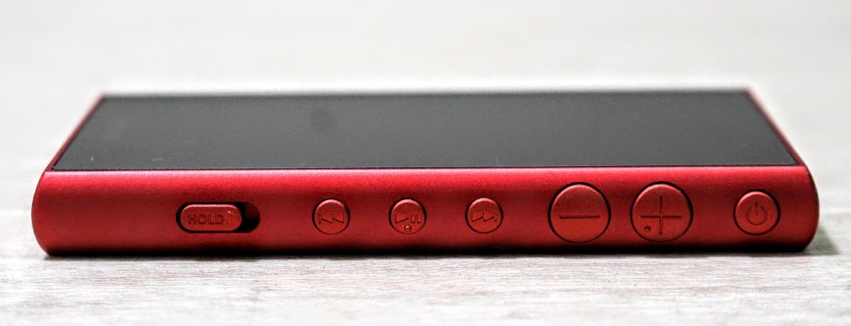 SONY WALKMAN NW-A107 64GB レッド 稼働品 初期化済① オーディオ機器