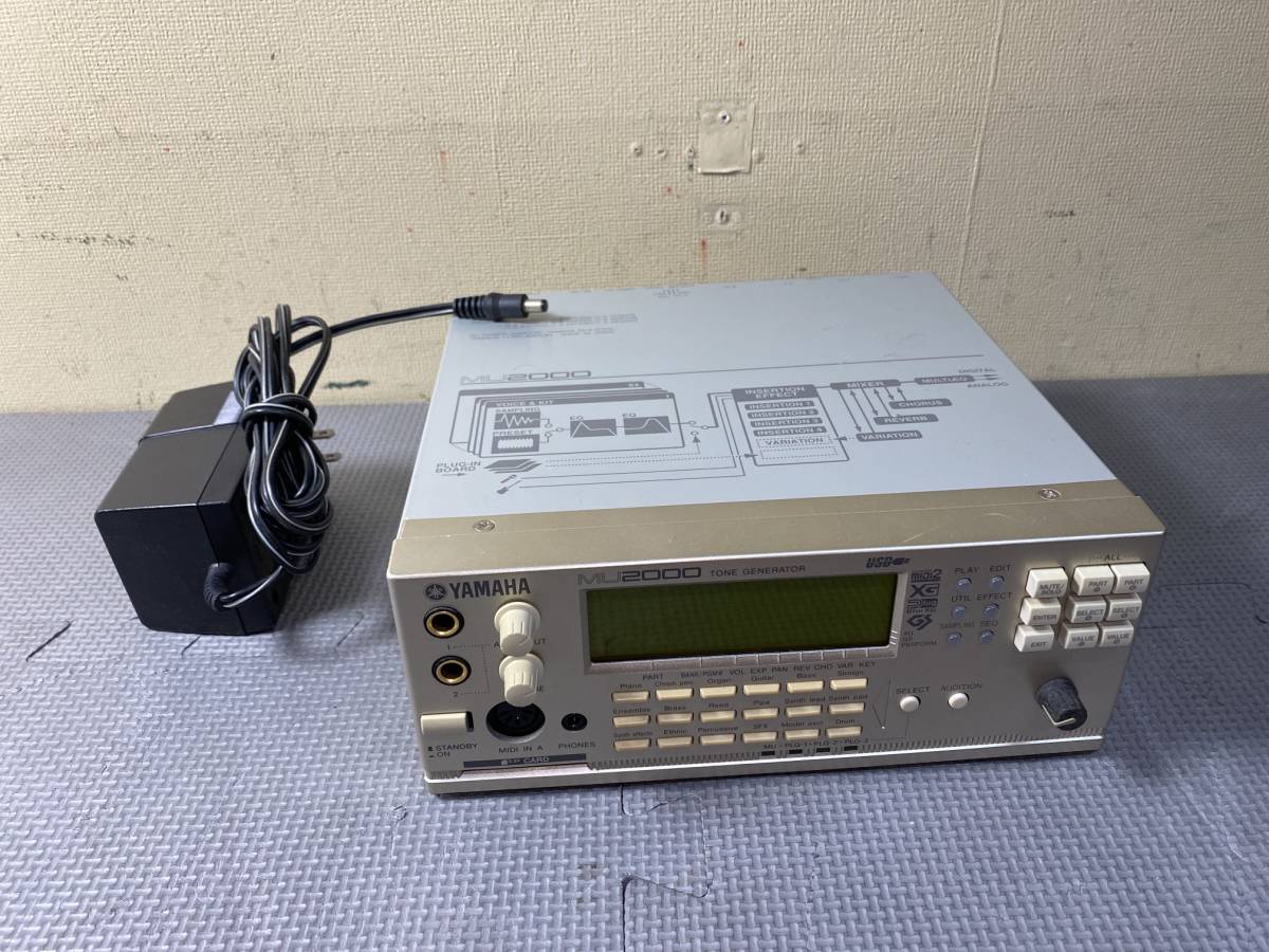127 YAMAHA ヤマハ 音源モジュール MU2000 MIDI音源 | YAMAHA
