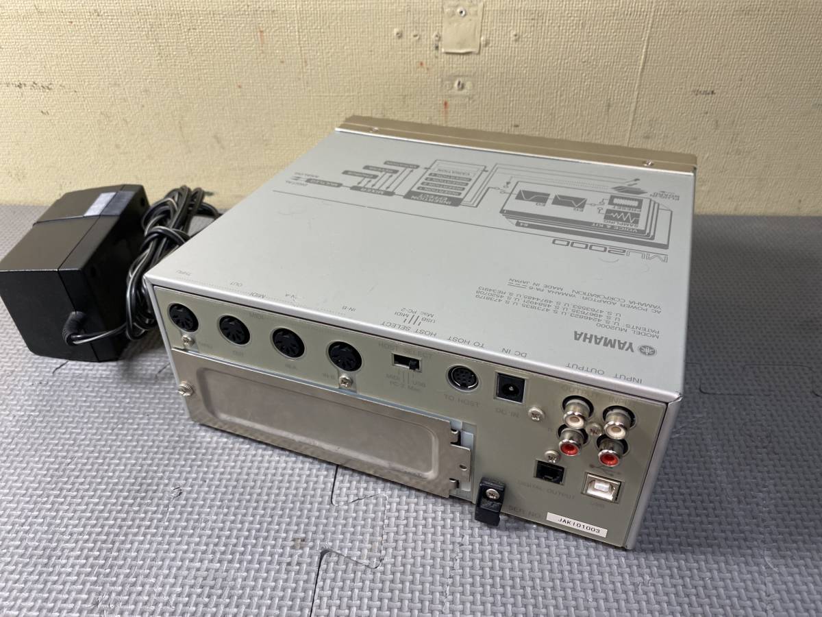 127 YAMAHA ヤマハ 音源モジュール MU2000 MIDI音源 【公式通販】