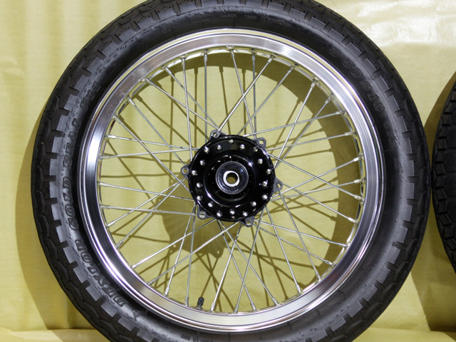 SR400 エキセル H型リム ホイール 前後セット タカサゴ(セット)｜売買