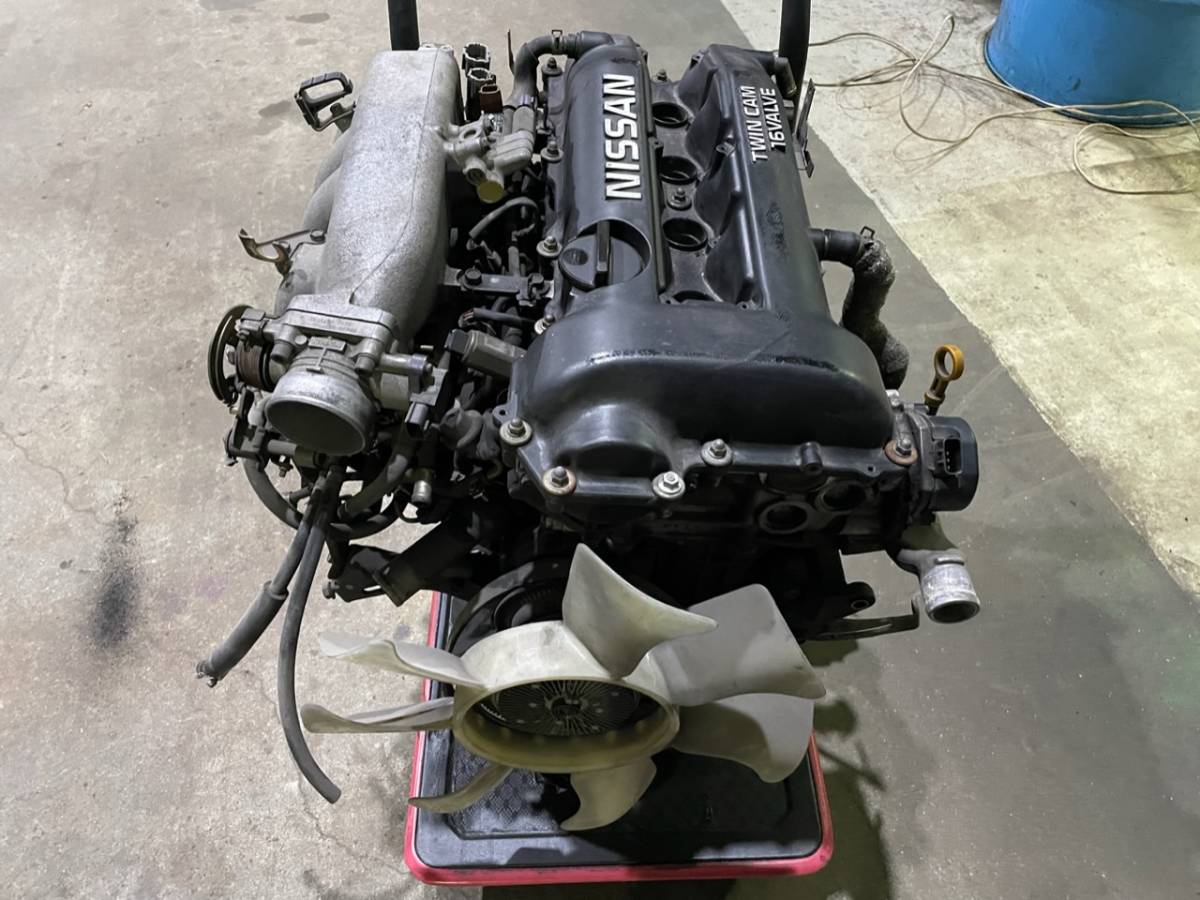 SR20DET エンジン本体 S14用 S14 ノーマルエンジン SR20DET