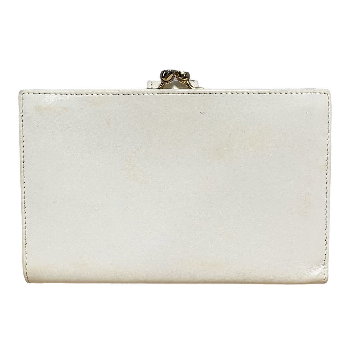 オールドグッチ OLD GUCCI インターロッキング GGロゴ がま口 2つ折り  