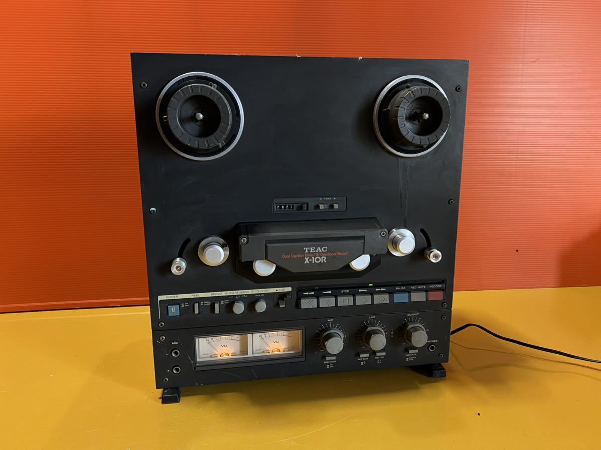 ティアック TEAC Dual Capston/ Bi-Directional Record オープンリール