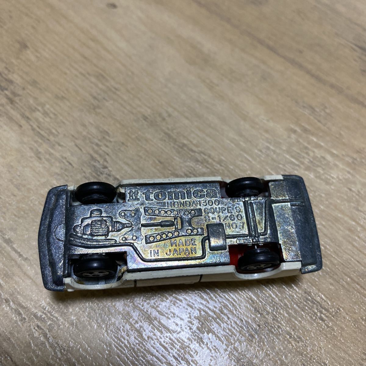 空箱 トミカ No.7 ホンダ 1300 クーペ9 黒箱 日本製 色指定箱 TOMICA