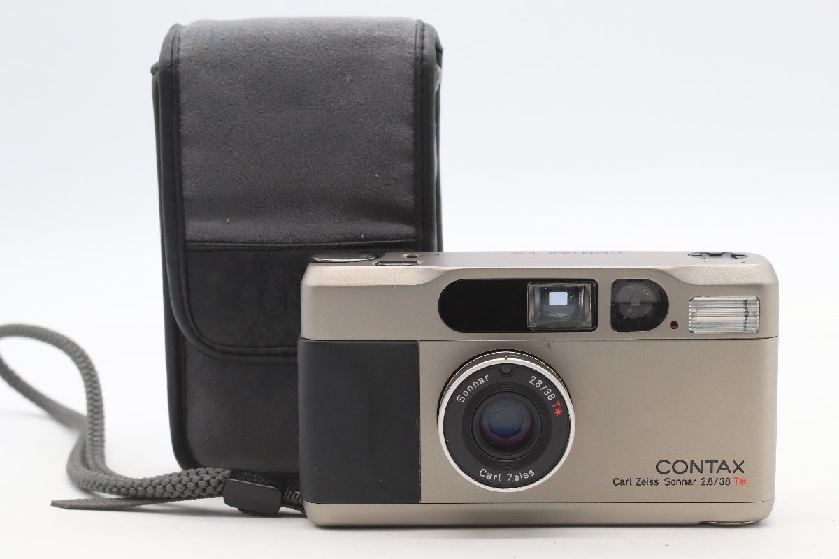 CONTAX コンタックス T2 CARL ZEISS SONNAR 38mm F2.8 T* ケース付