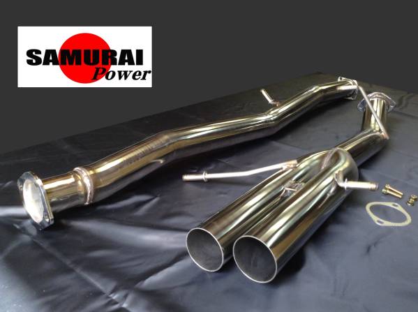 インプレッサＧＤＢ・ＧＤＡ爆音Ｗ出しマフラーフルセット税込■