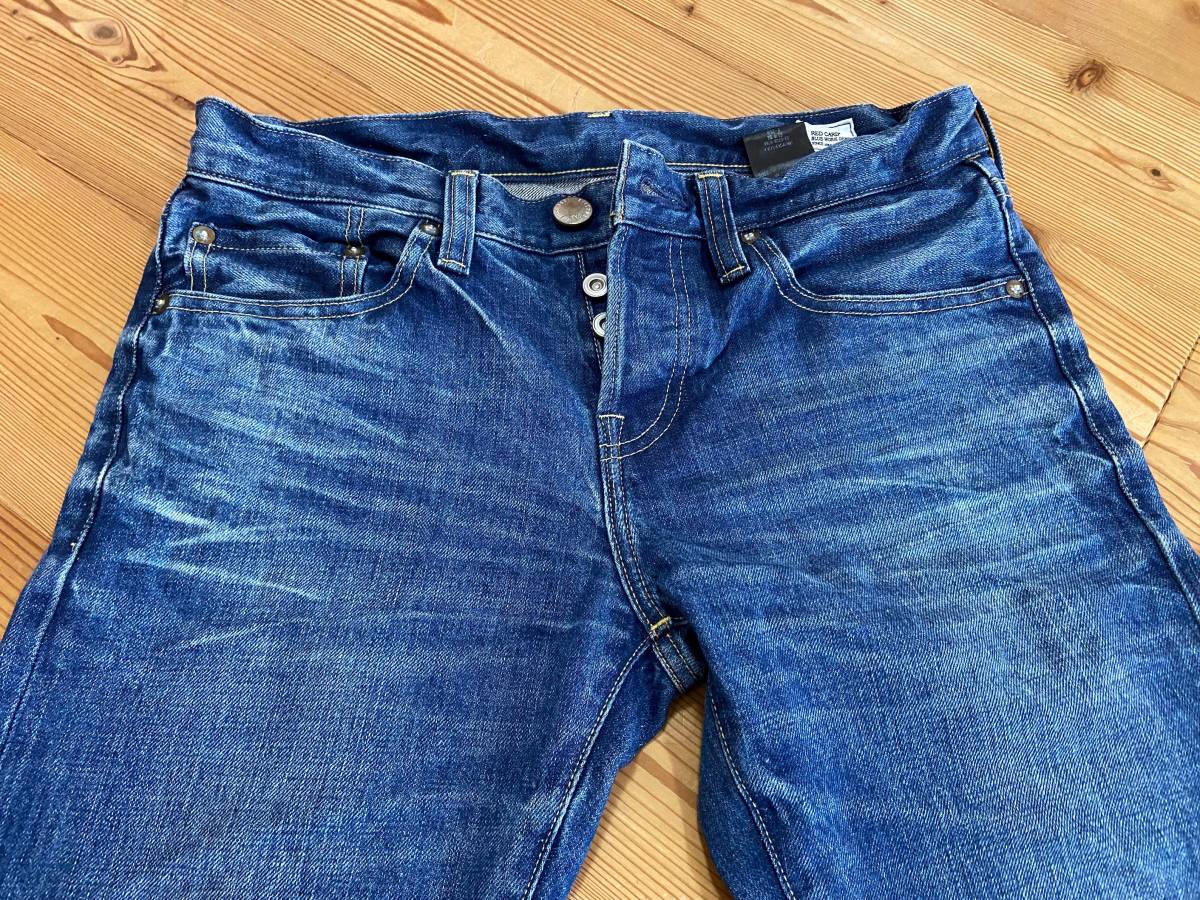 USED ユーズド RED CARD x トゥモローランド BLUE WORK DENIM 別注 