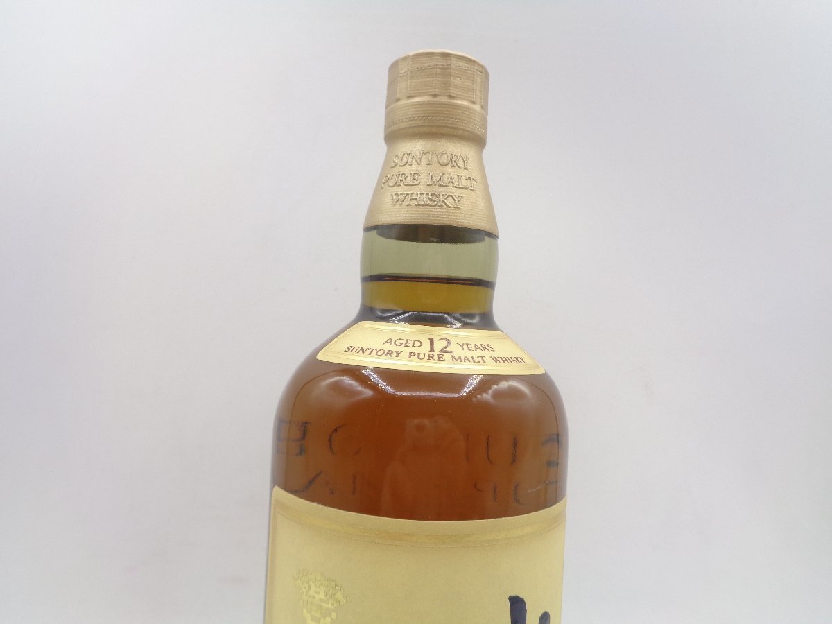 SUNTORY PURE MALT WHISKY サントリー ピュアモルト ウイスキー 山崎