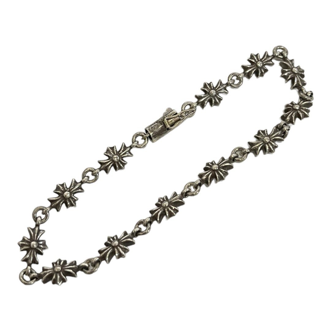 【中古品】Chrome Hearts クロムハーツ タイニー E CHプラス ブレスレットバングル アクセサリー シルバー 925 箱無 本体のみ L34675RD
