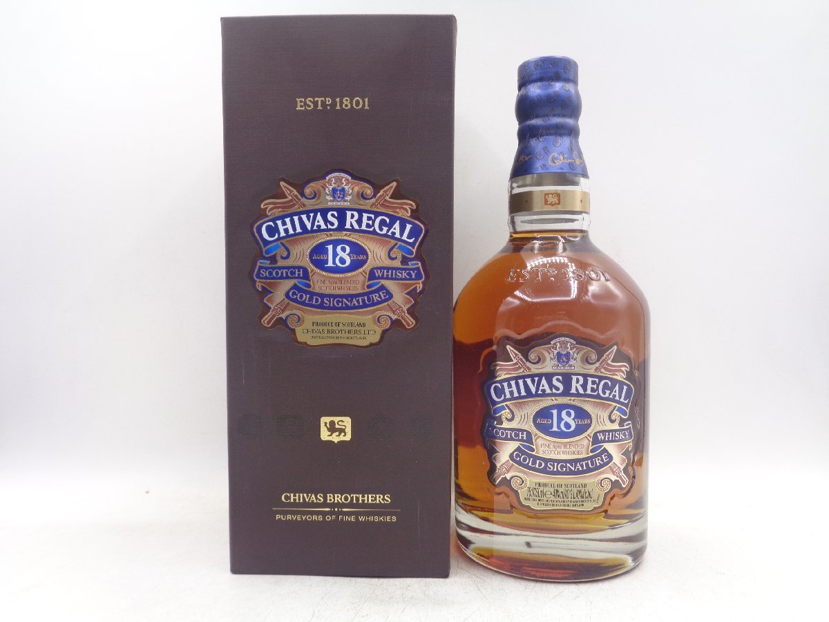 CHIVAS REGAL 18年 シーバス リーガル ゴールドシグネチャー スコッチ