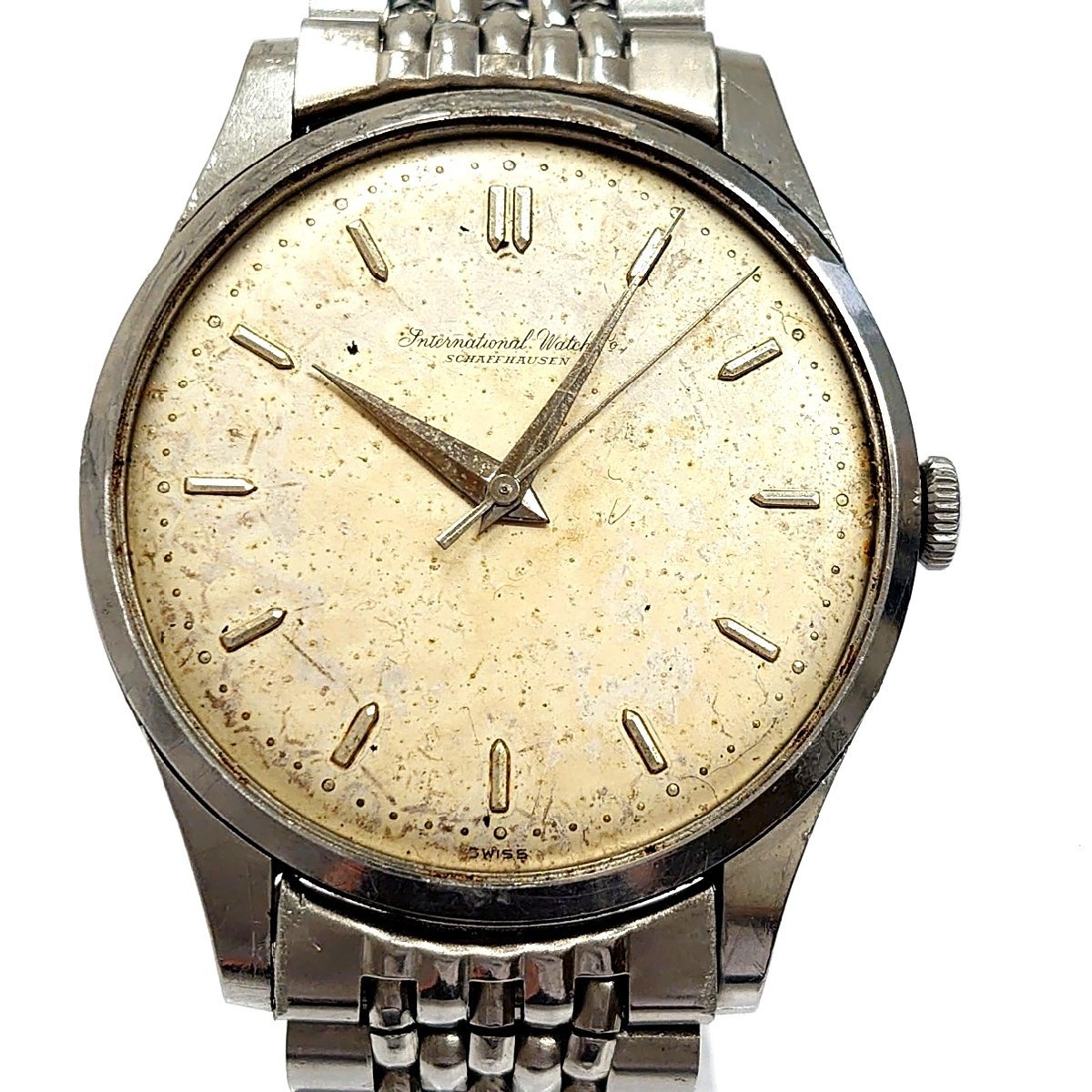 1円スタート】【訳あり品・アンティーク】 IWC SCHAFFHAUSEN アイ