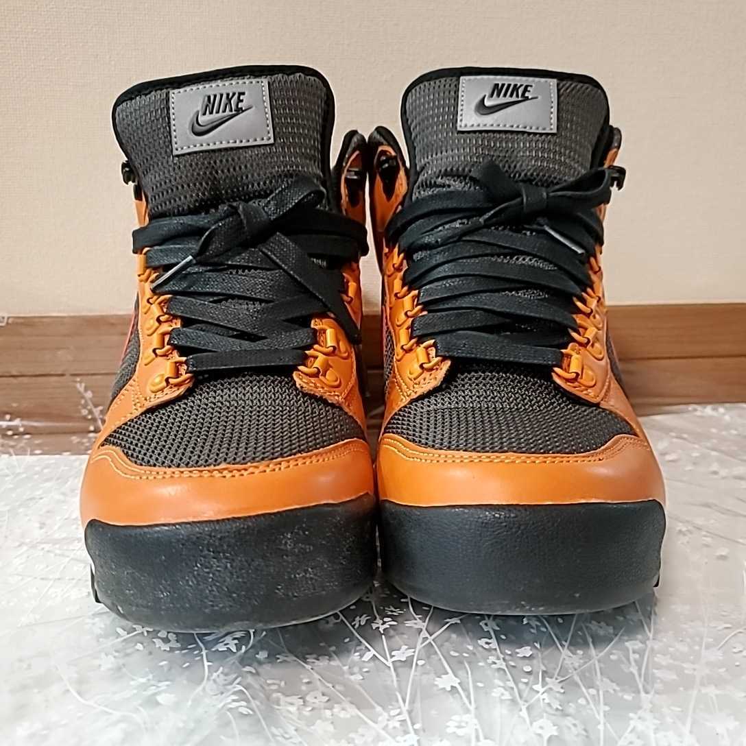 NIKE LAVA DUNK HIGH PREMIUM [MDNGHT FOG/ORNG-ORNG-WHT] 454480-001 ナイキ ラバ ダンク ハイ プレミアム 「グレー/オレンジ」ACG 27.0㎝