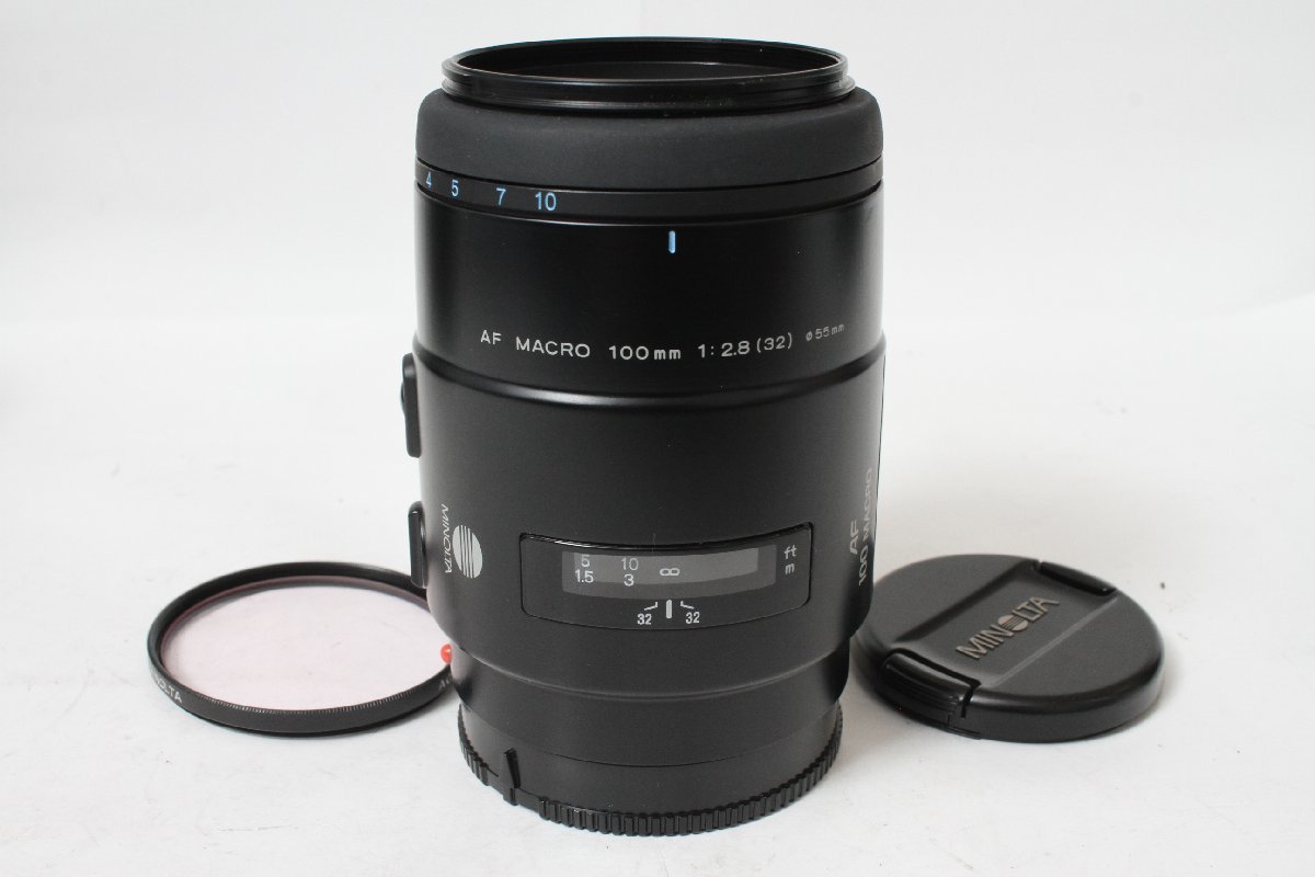 ☆1円～中古良品☆MINOLTA・ミノルタ AF100mmF2.8マクロ