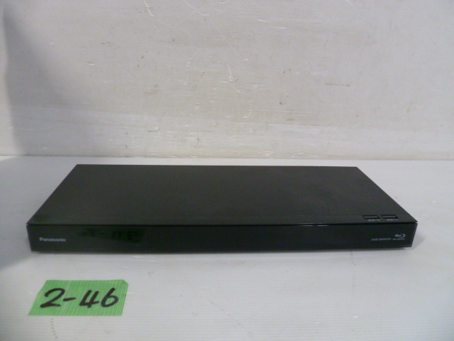 2-46◎Panasonic BDレコーダー DMR-BRW550 19年製♪リモコン付き