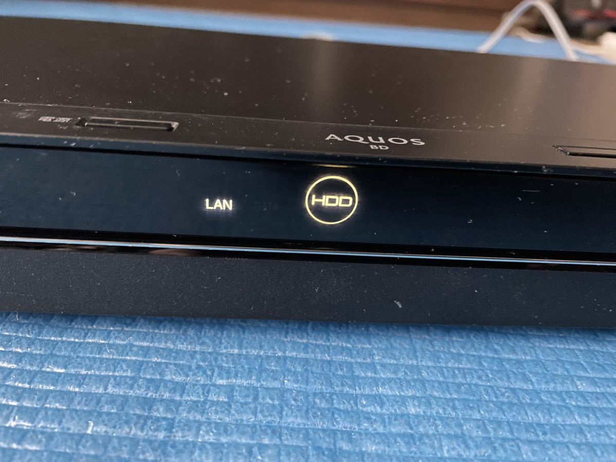 ジャンク】SHARP BD-NT1000 ブルーレイレコーダー 2016年製