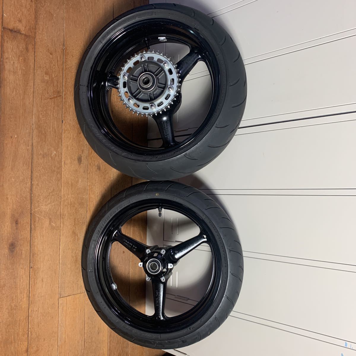 CBR1000RR SC59 前期純正ホイールセット　約700km使用　ホンダ 